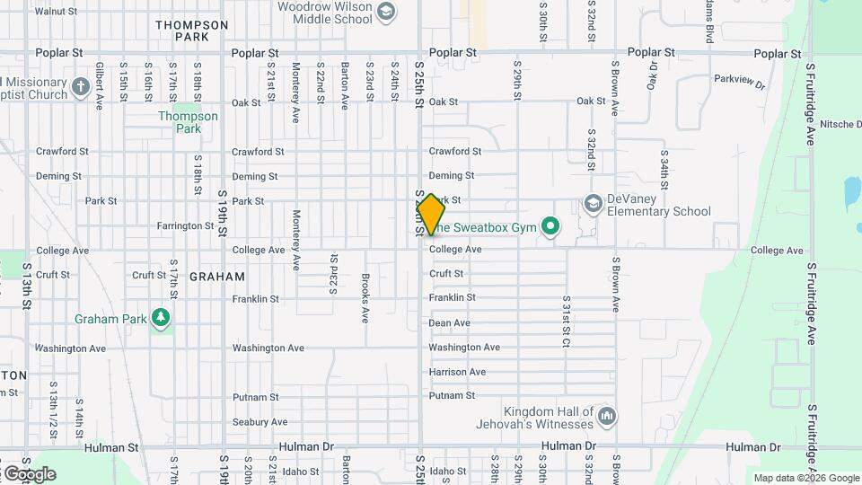 2510 College Ave Map and Location Details
