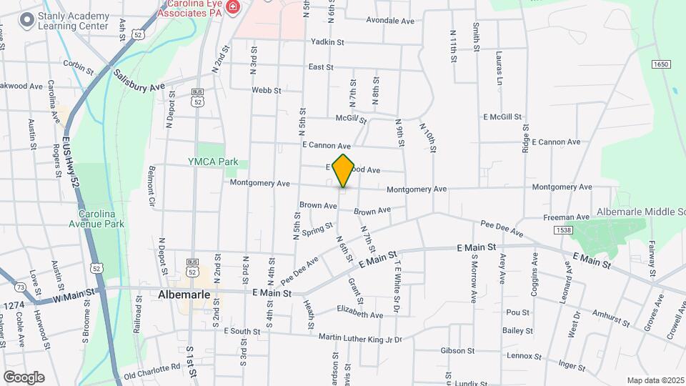 350 N 6th St Map and Location Details