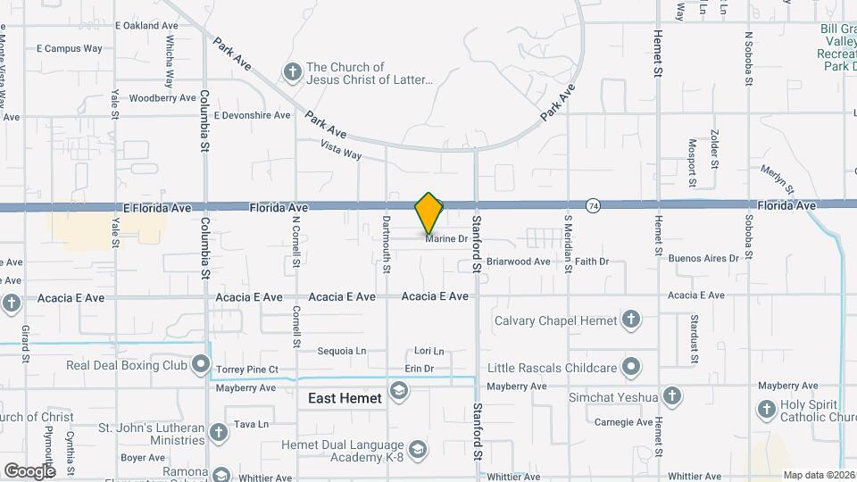 41637 Marine Dr Map and Location Details