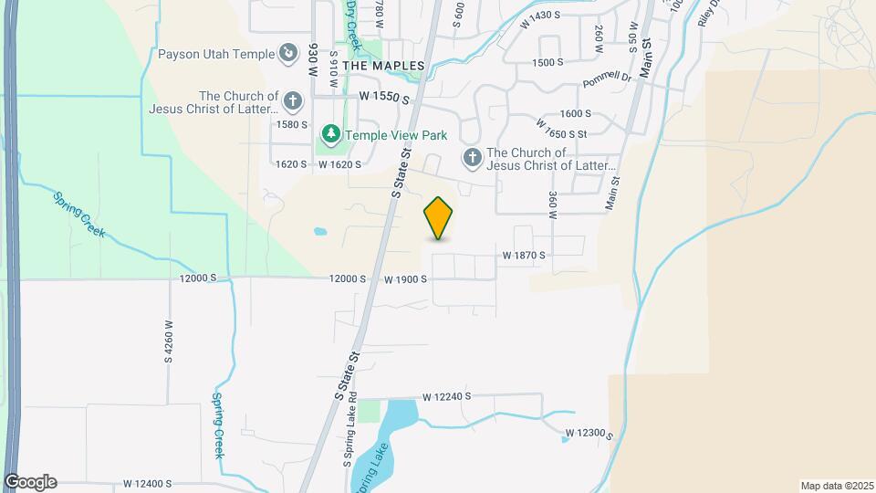 638 W 1870 S Mapa y Detalles de la Ubicación