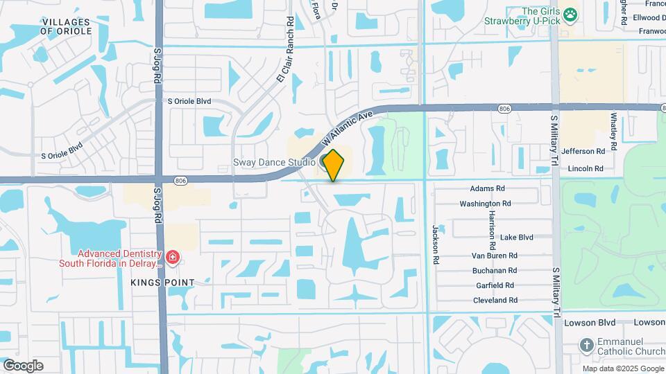 15496 Lakes of Delray Blvd Map and Location Details