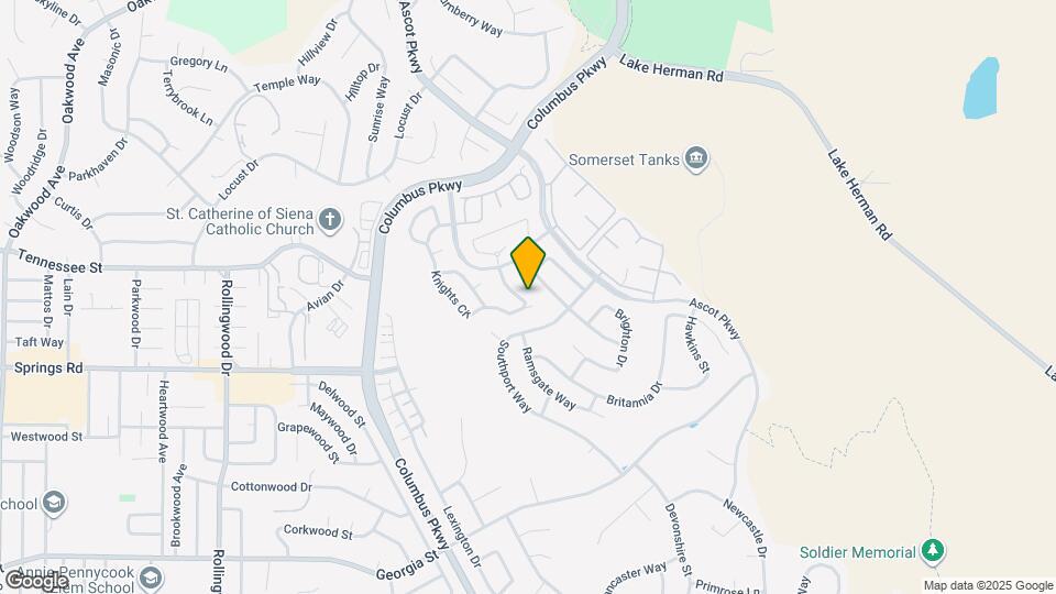 823 Knights Cir Map and Location Details