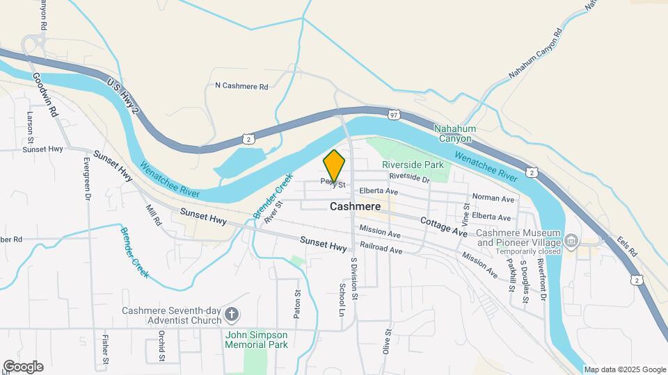 113 Perry St Map and Location Details