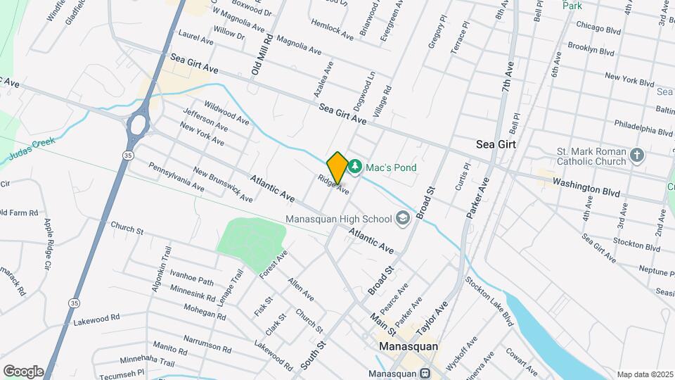 15 Ridge Ave Map and Location Details