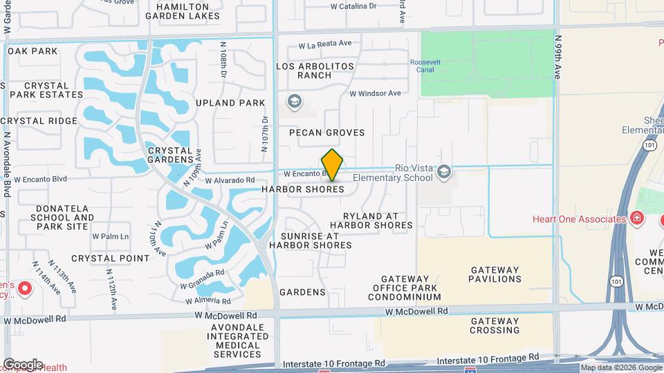 10549 W Alvarado Rd Mapa y Detalles de la Ubicación