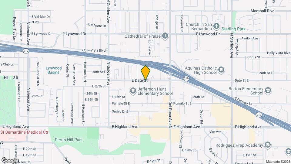 Date Palms Apartments Map and Location Details