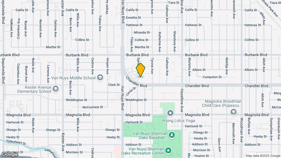 5420 Sylmar Ave Map and Location Details
