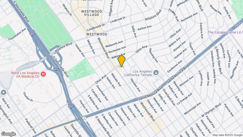 1517 Glendon Ave Map and Location Details