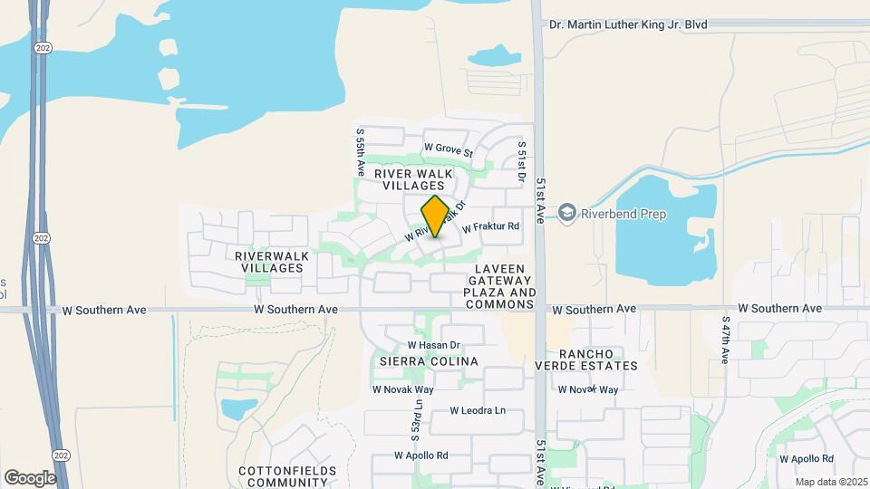 5614 S 53rd Dr Map and Location Details
