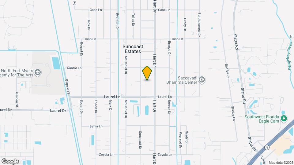 7847 Suncoast Dr Map and Location Details