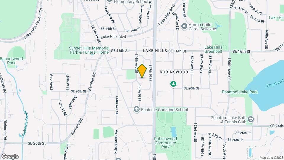 14608 SE 19th Pl Map and Location Details