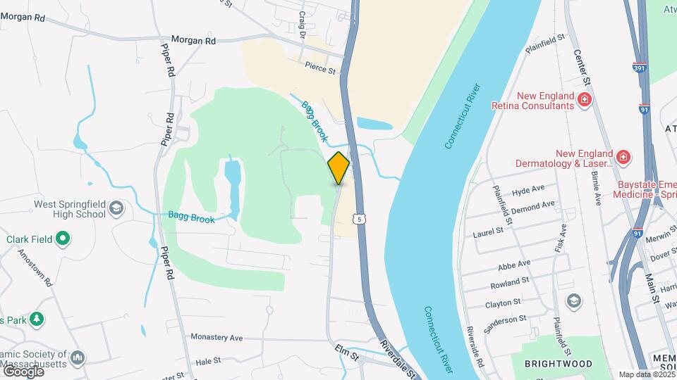 1421 Elm St Map and Location Details