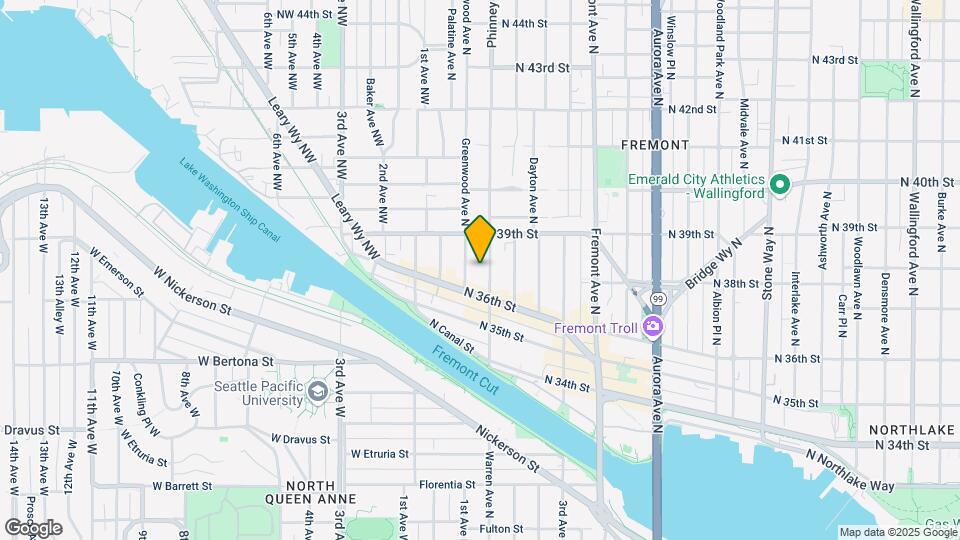 3623 Phinney Ave N Map and Location Details