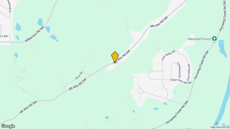 421 Mt Alto Rd SW Map and Location Details