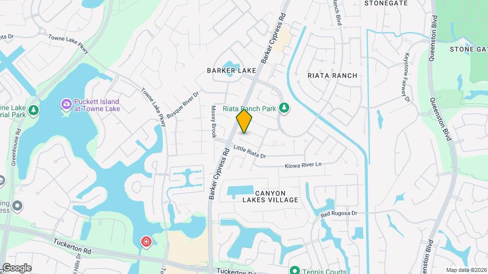 17526 Golden Glade Ln Map and Location Details