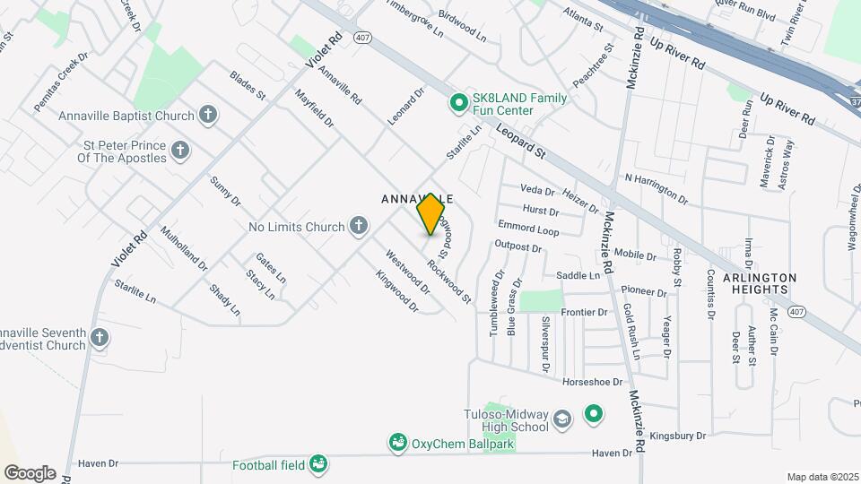 10714 Glenwood St Map and Location Details