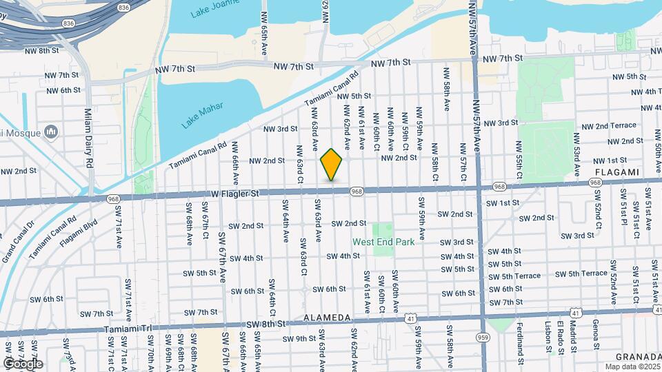 6251 W Flagler St Mapa y Detalles de la Ubicación