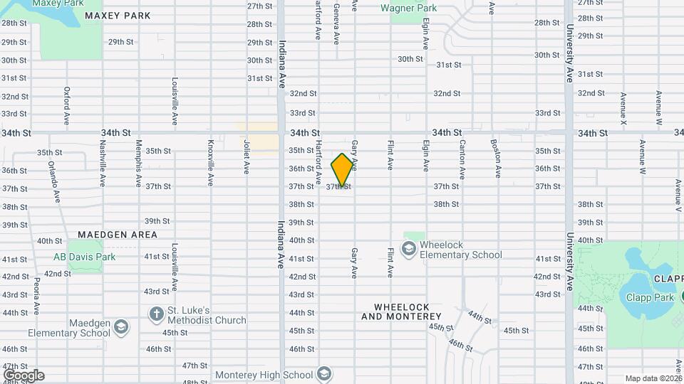 3207 37th St Map and Location Details