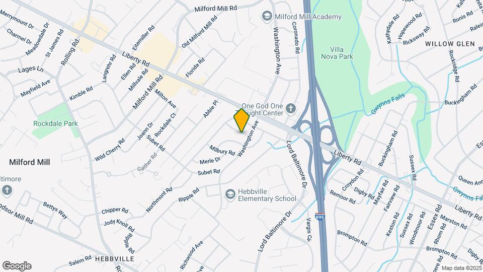 7903 Brookhaven Rd Map and Location Details