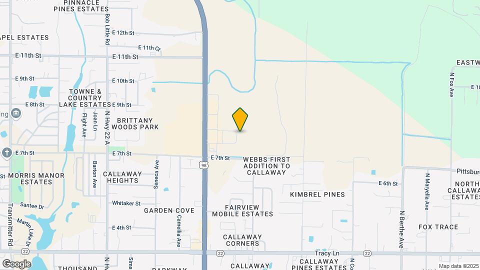 5840 Callaway Cir Map and Location Details