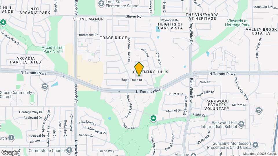 4821 Eagle Trace Dr Map and Location Details