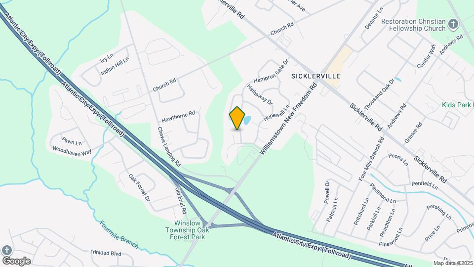 9 Hampton Gate Dr Map and Location Details