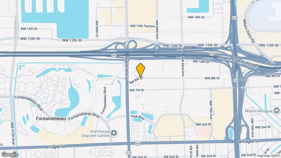 8568 NW 8th St Map and Location Details