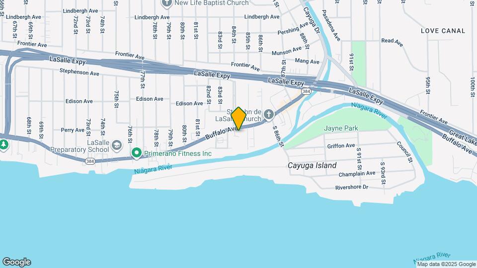 8403 Buffalo Ave Map and Location Details