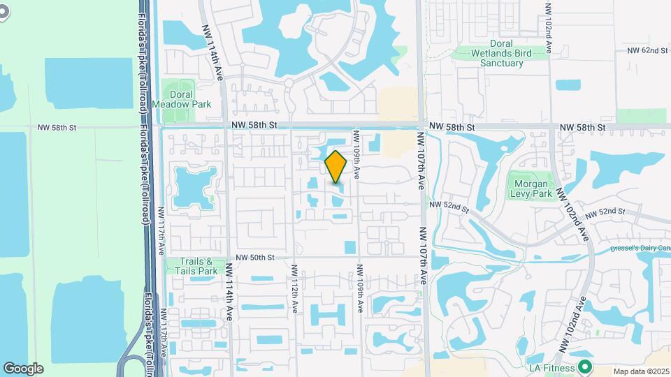 10973 NW 53rd Ln Map and Location Details