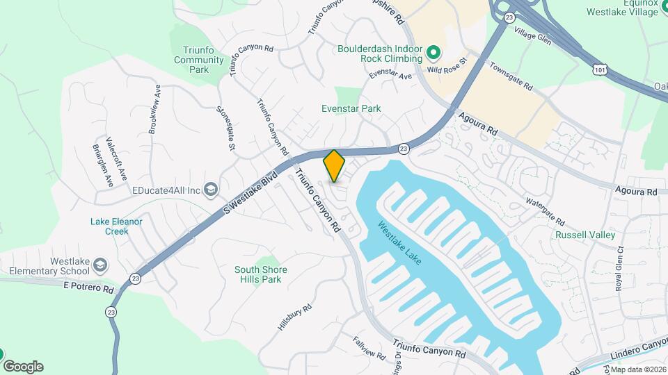 1224 S Westlake Blvd Map and Location Details