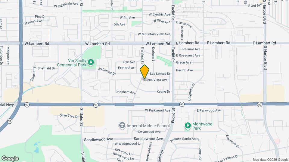 450 Buena Vista Ave Map and Location Details