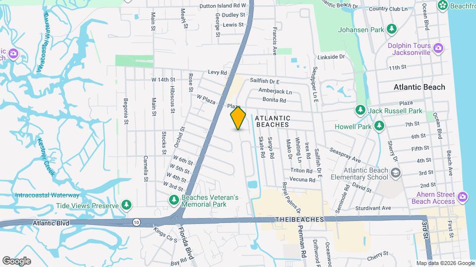 546 Aquatic Dr, Unit SI ID1578470P Mapa y Detalles de la Ubicación