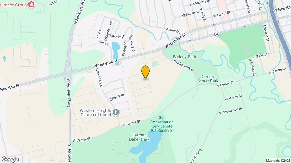 2110 Dunbar Dr Mapa y Detalles de la Ubicación