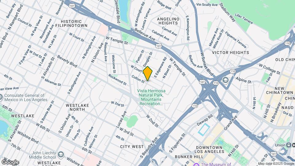 200 N Toluca St Map and Location Details