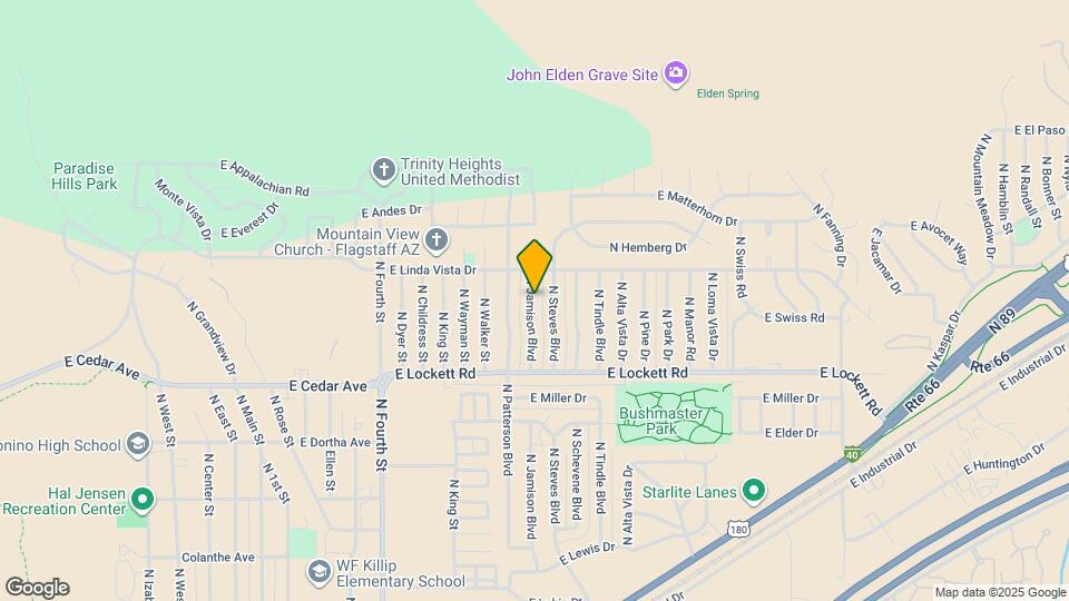 3550 N Jamison Blvd Map and Location Details