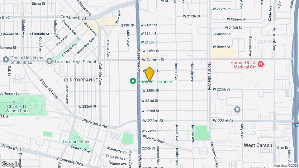 1630 W 219th St Map and Location Details