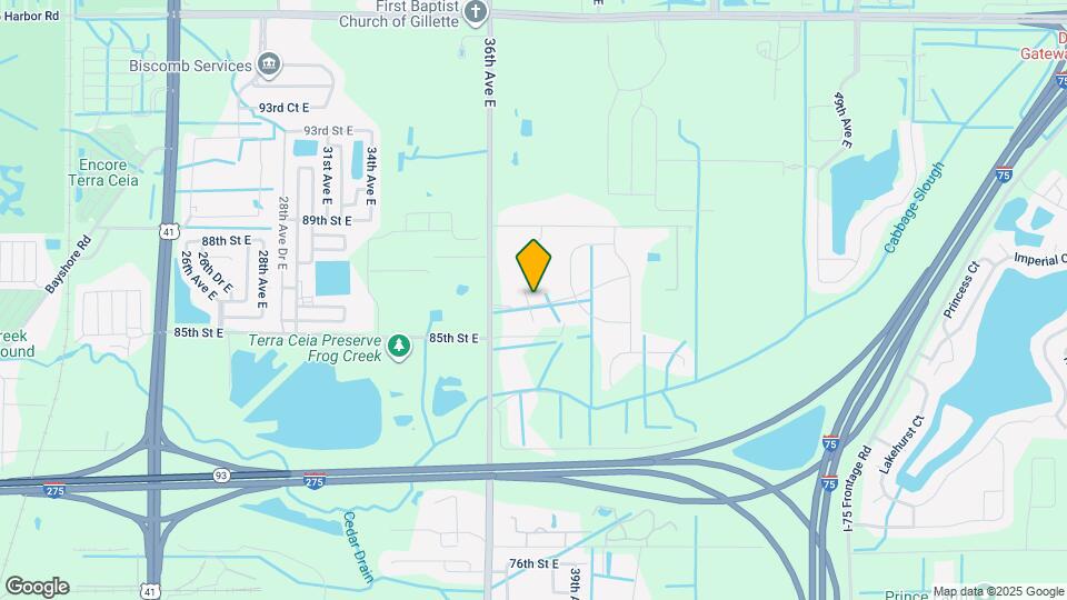 8604 37th Ter E Map and Location Details