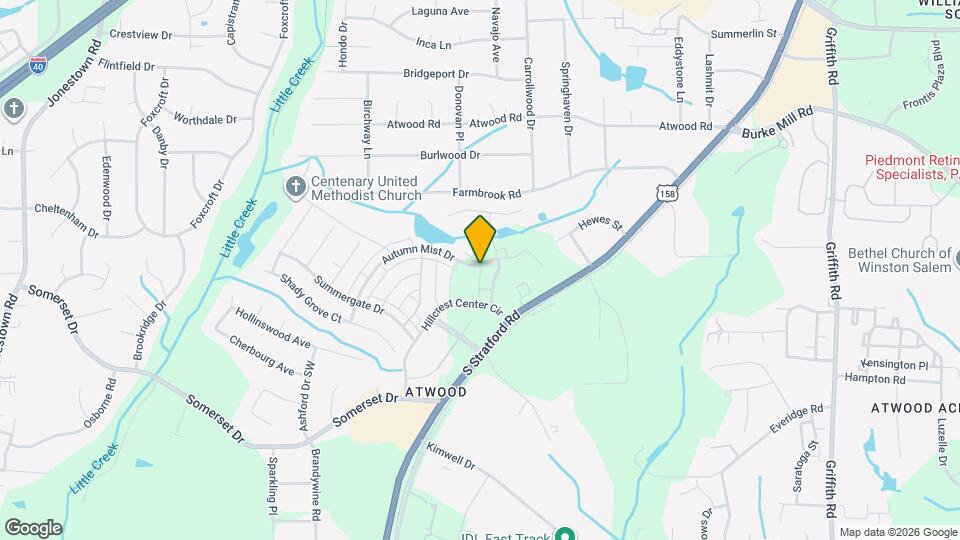 2403 Eagle Creek Ct Mapa y Detalles de la Ubicación