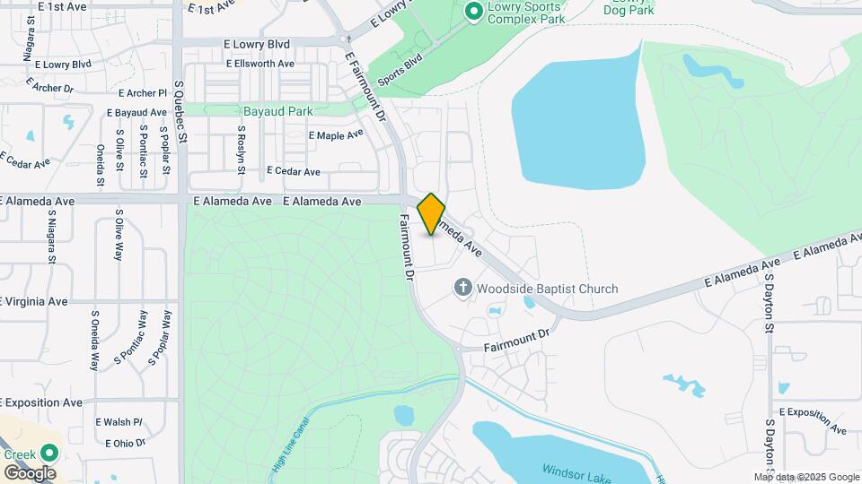 8225 Fairmount Dr Map and Location Details