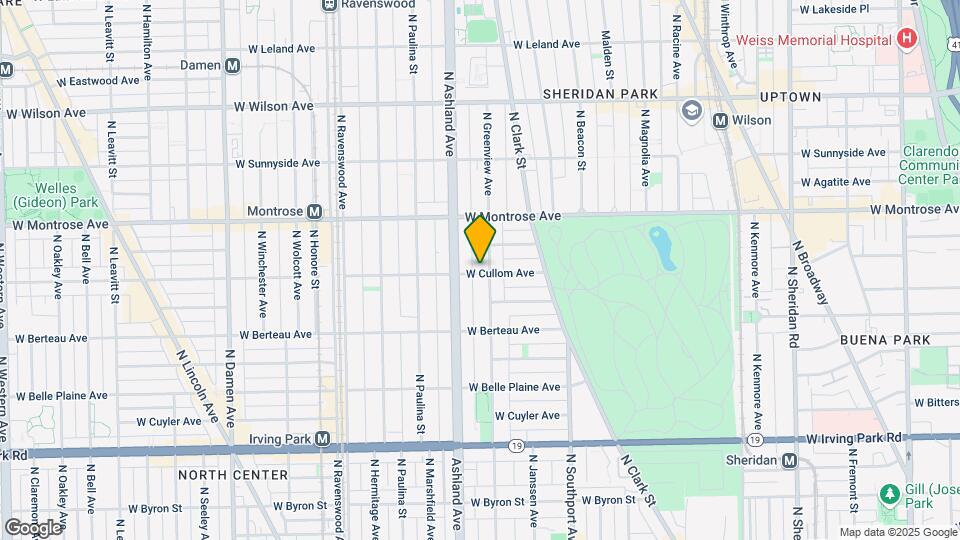 1504 W Cullom Ave Map and Location Details