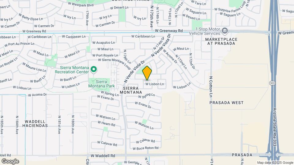 17518 W Lisbon Ln Map and Location Details