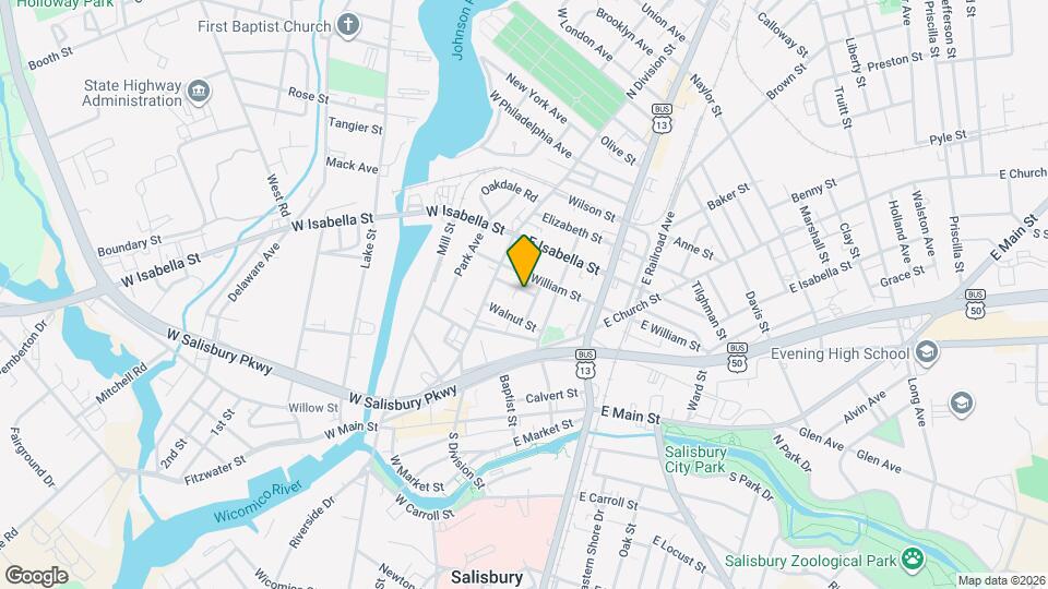 114 Parsons St Map and Location Details