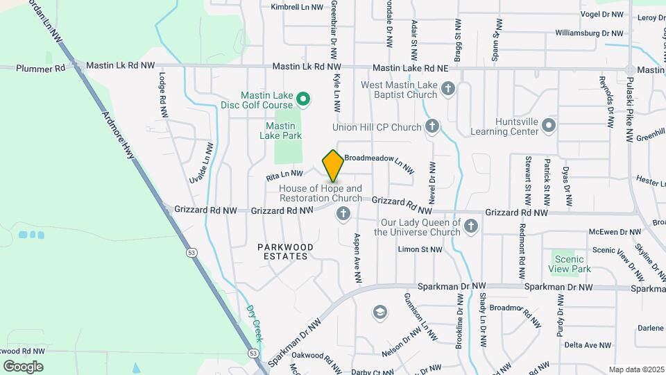 3103 Gayhart Dr NW Map and Location Details