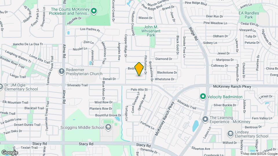 5720 Pebble Ridge Dr Map and Location Details