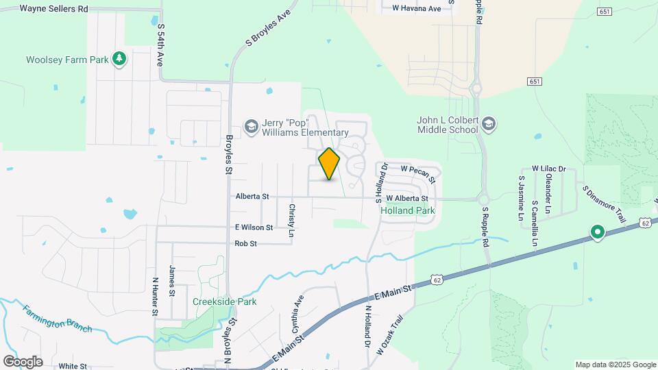 1228 S Gentle Valley Dr Map and Location Details