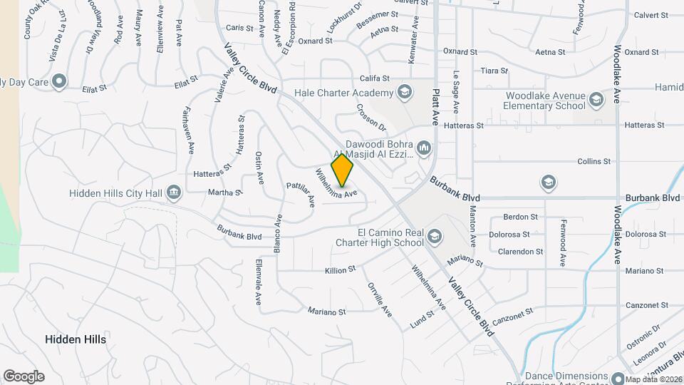 5618 Wilhelmina Ave Map and Location Details