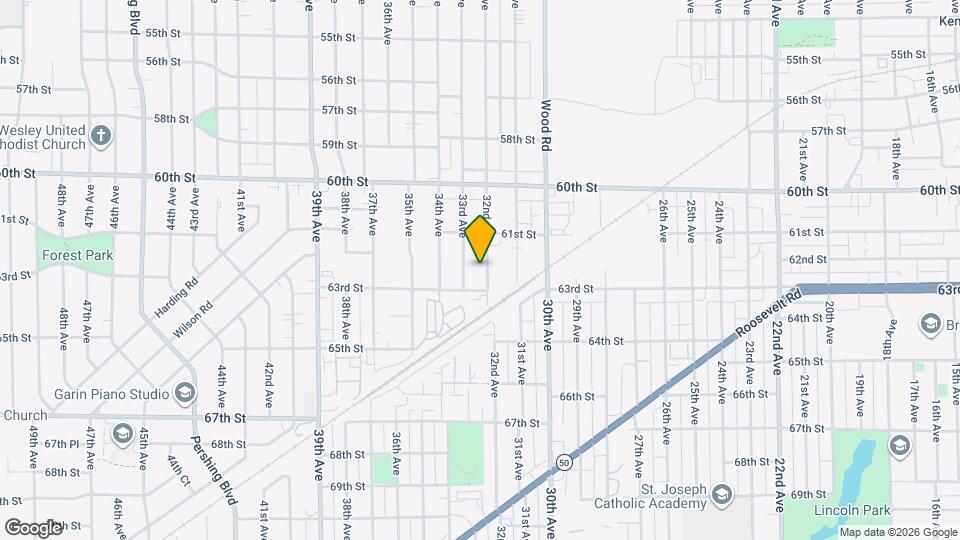 6218 32nd Ave Mapa y Detalles de la Ubicación