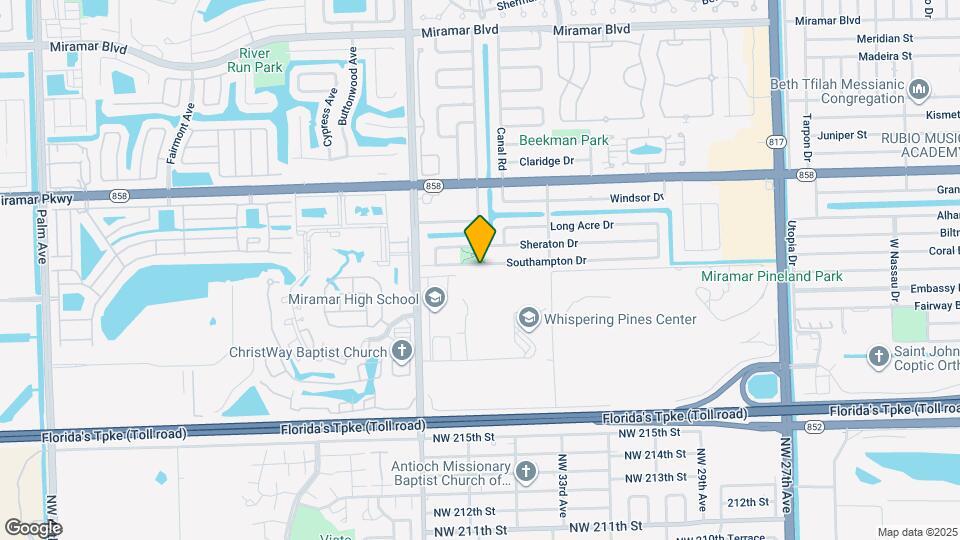 8744 Southampton Dr Map and Location Details