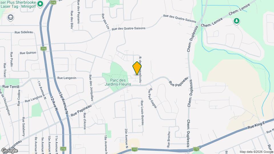 1315-1325 Des Immortelles Rue Map and Location Details