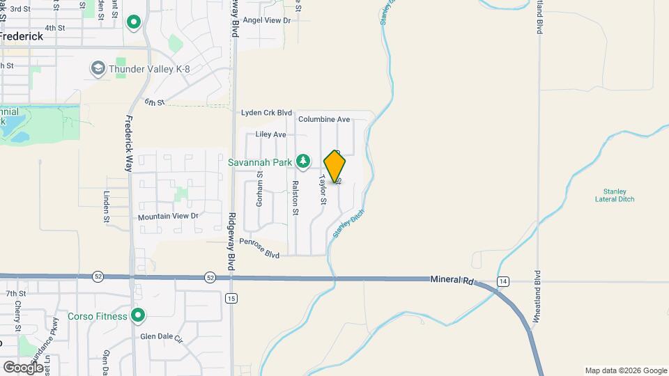 6174 Clayton St Map and Location Details